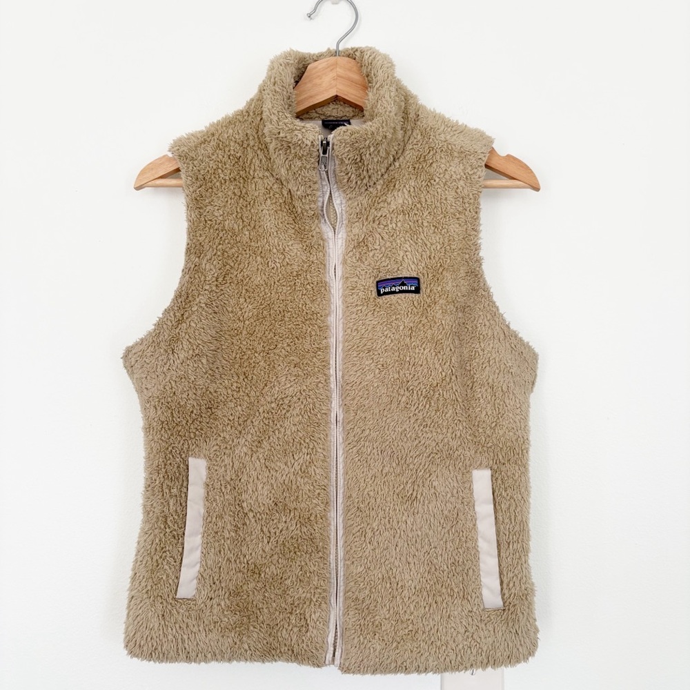 Patagonia || Los Gatos Vest Fuzzy Tan Medium